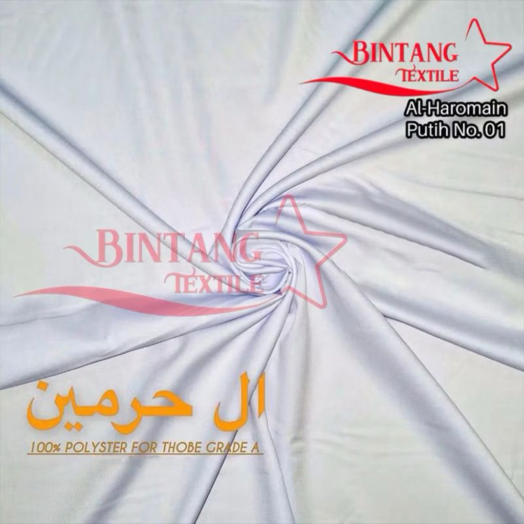 Kain Bahan SAUDIA KOREA // Saudia Import // Saudia Grade A Baju Gamis Umroh Haji Pria Ikhwan Al-Hara