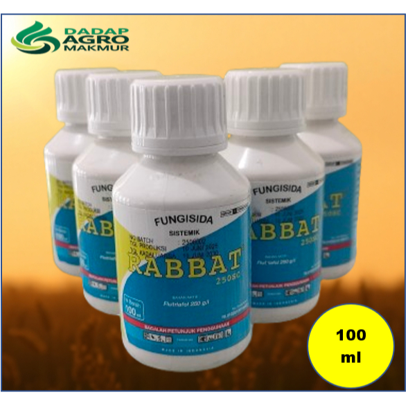 RABBAT 250 SC 100 ml | Fungisida Sistemik Bahan Aktif Flutriafol
