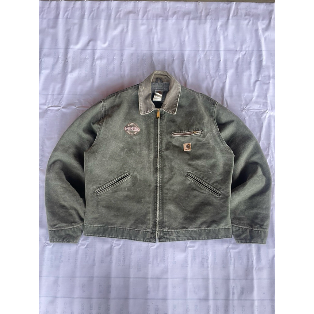 Vintage Carhartt Detroit Work Jacket J97 Mos - 2003s