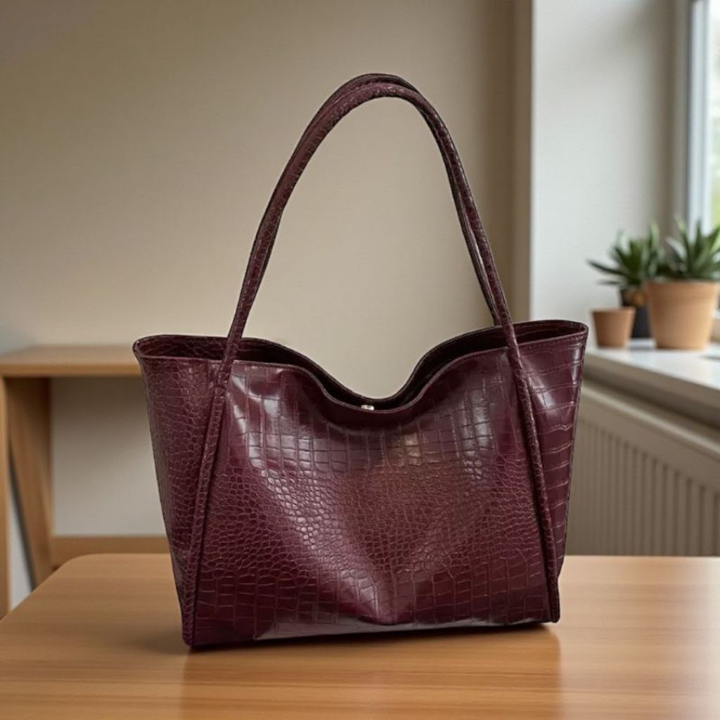 The Rhytm - Versace Bag Maroon Tote Bag