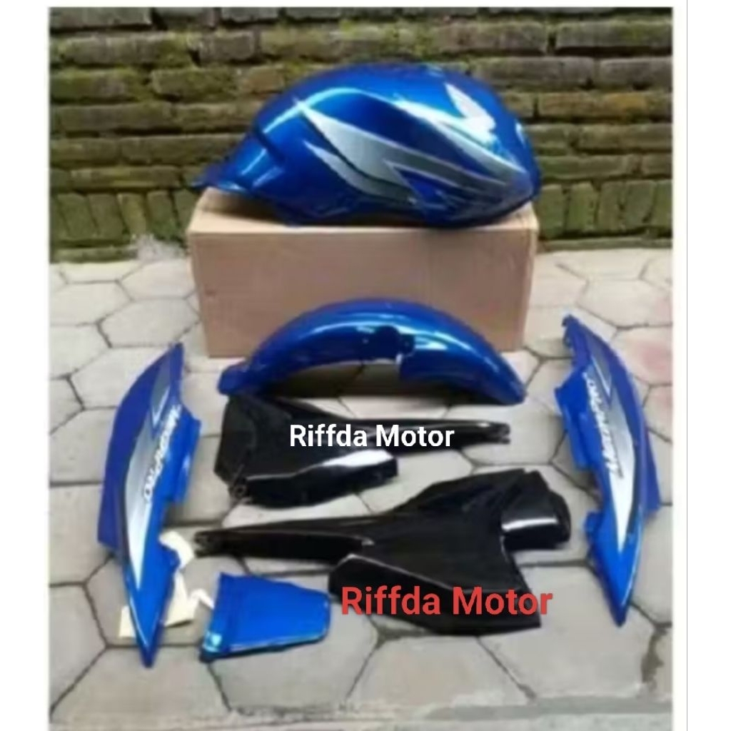 TANGKI MEGAPRO NEW PRIMUS PLUS BODI SET BIRU