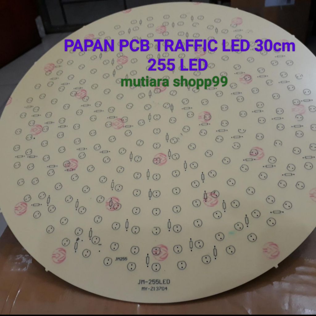 Papan PCB traffic 30cm 255 LEd