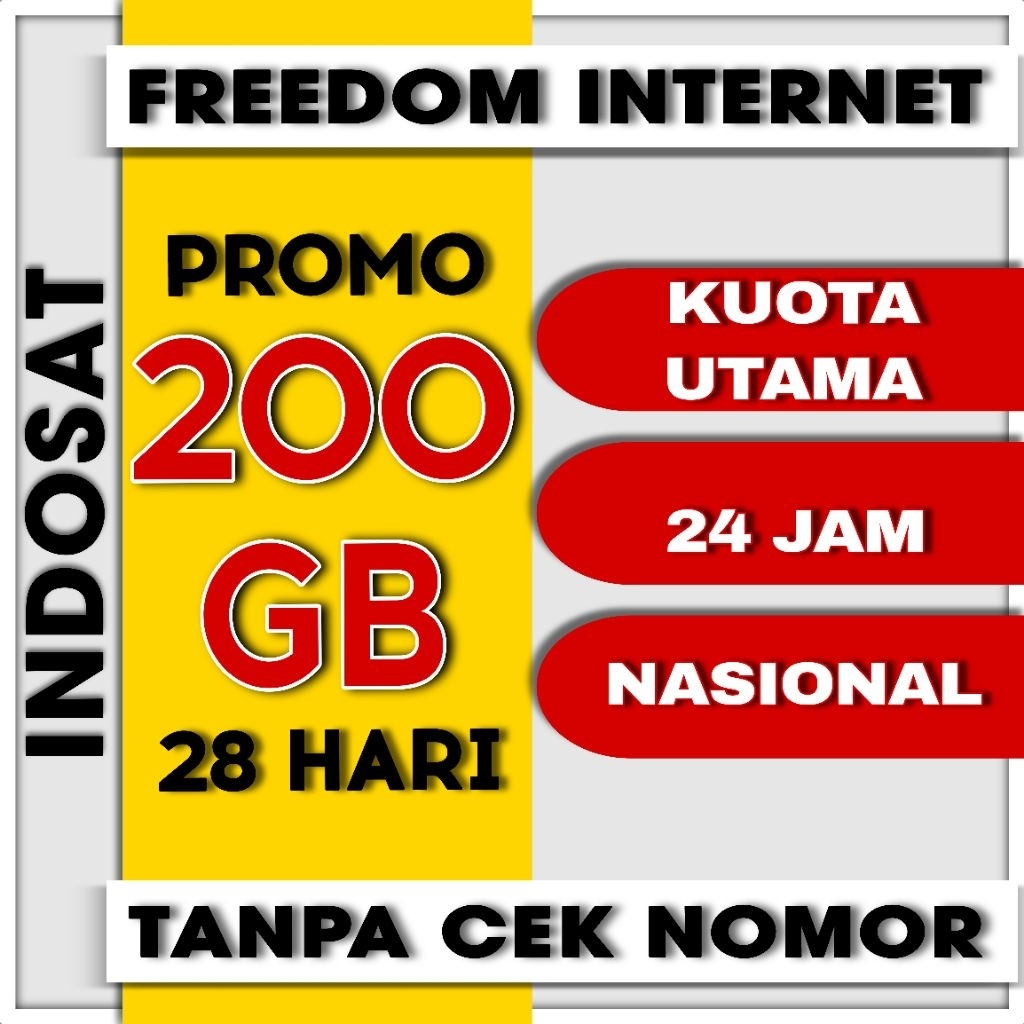 TERMURAH ISI ULANG KUOTA INDOSAT IM3 150 GB