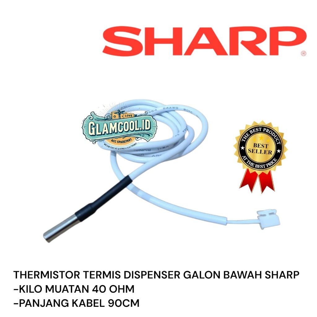 Thermistor Dispenser Galon Bawah Sharp Swd82ehl  82ehl Termis dispenser Galon bawah sharp