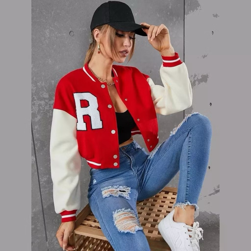 R CROPE JAKET BASEBALL