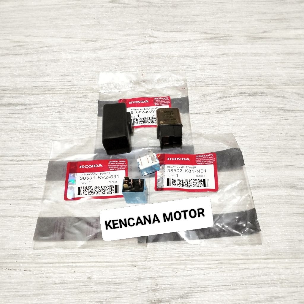 Bendik Stater + Relay setater paket 1set kaki 4/5 Honda Beat Karbu Beat fi Scoopy fi Scoopy Karbu ko