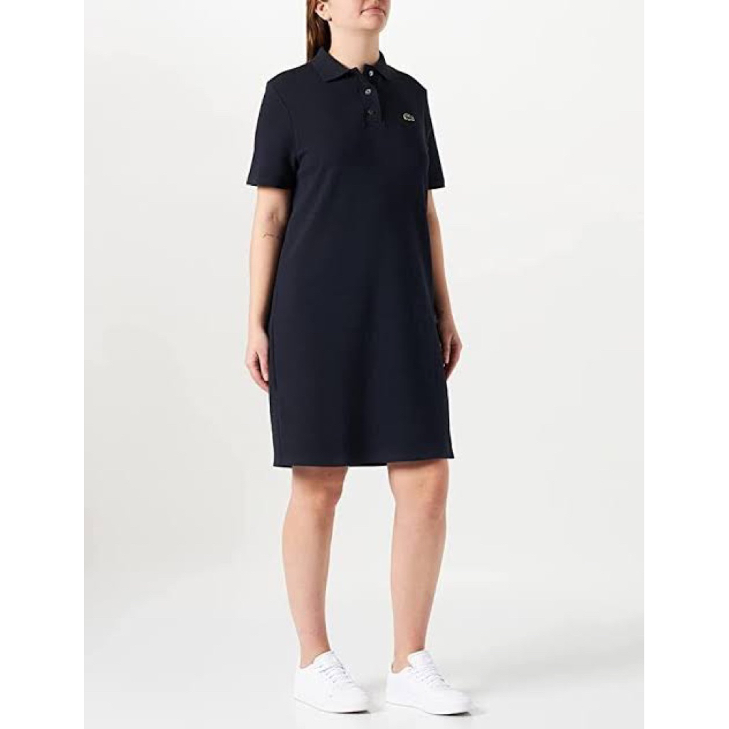 Lacoste Polo Mini Dress Black LIKENEW