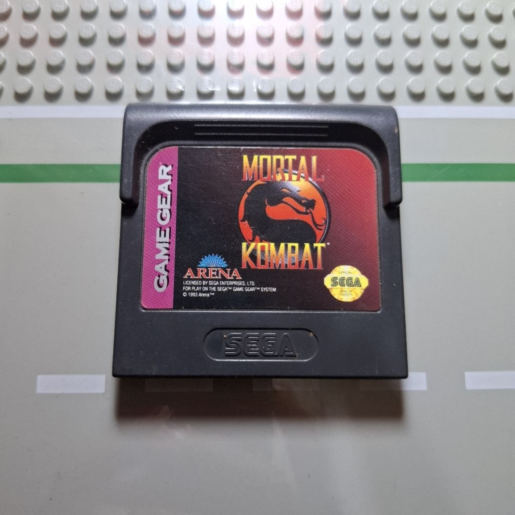 Kaset Sega Game Gear Mortal Kombat Second