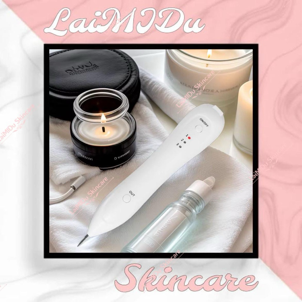 Cauter Wajah Portable Elektrik – Penghilang Kutil, Tahi Lalat & Flek Hitam Aman Digunakan. Tattoo Ca