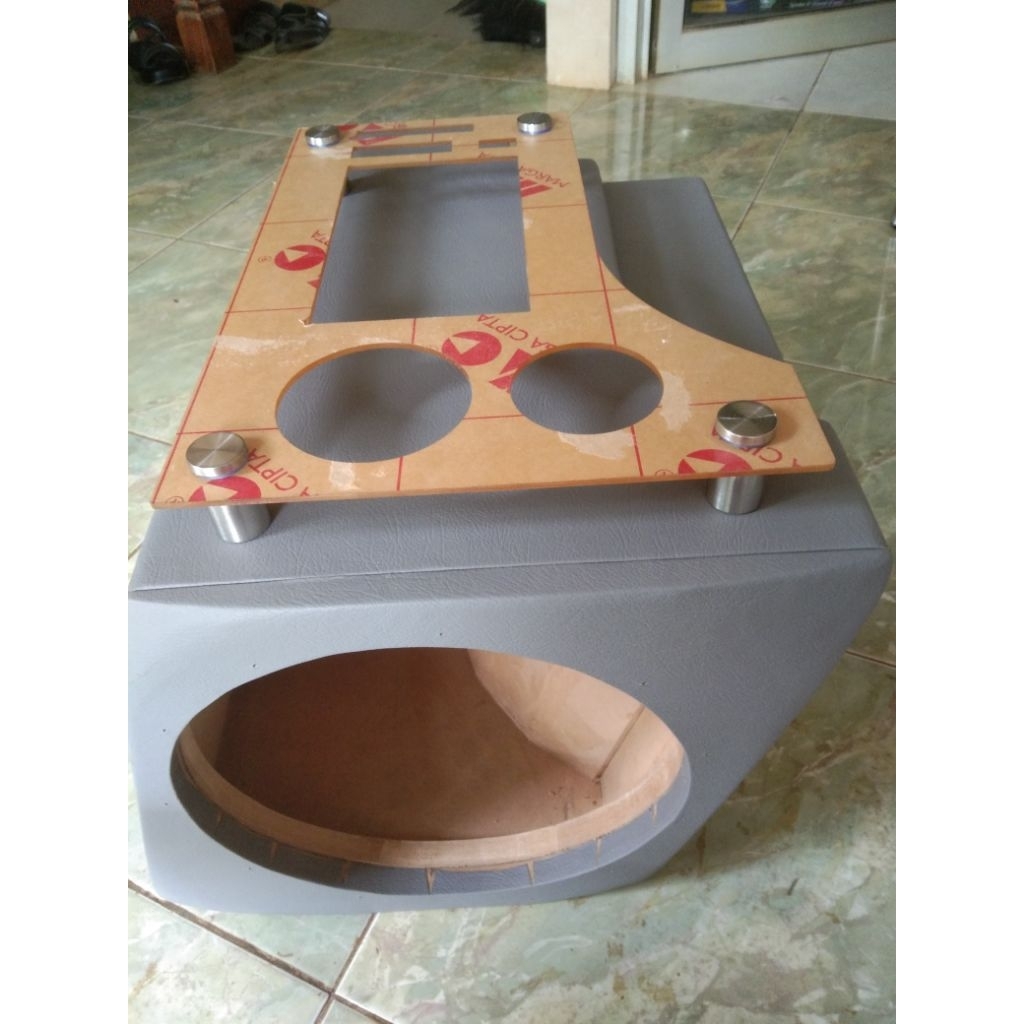 box subwofer  12 inch buat elf giga mnr 71 bahan mdf mini bar