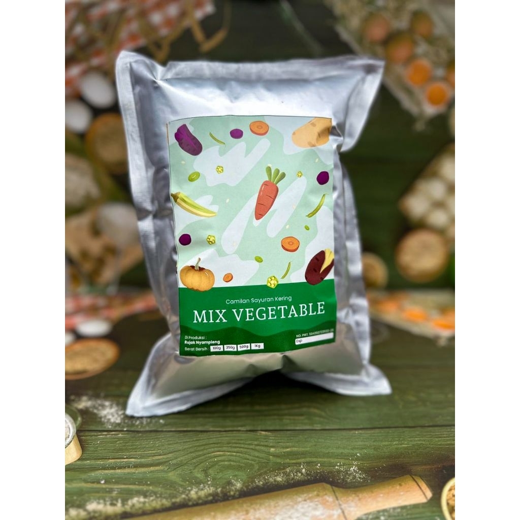 RUJAK NYAMPLENG KERIPIK SAYUR ORI MIX (100 gram)