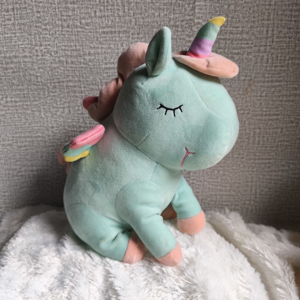 BONEKA UNICORN TOSCA GEMBUL DAN LEMBUT SEPERTI BAHAN MINISO