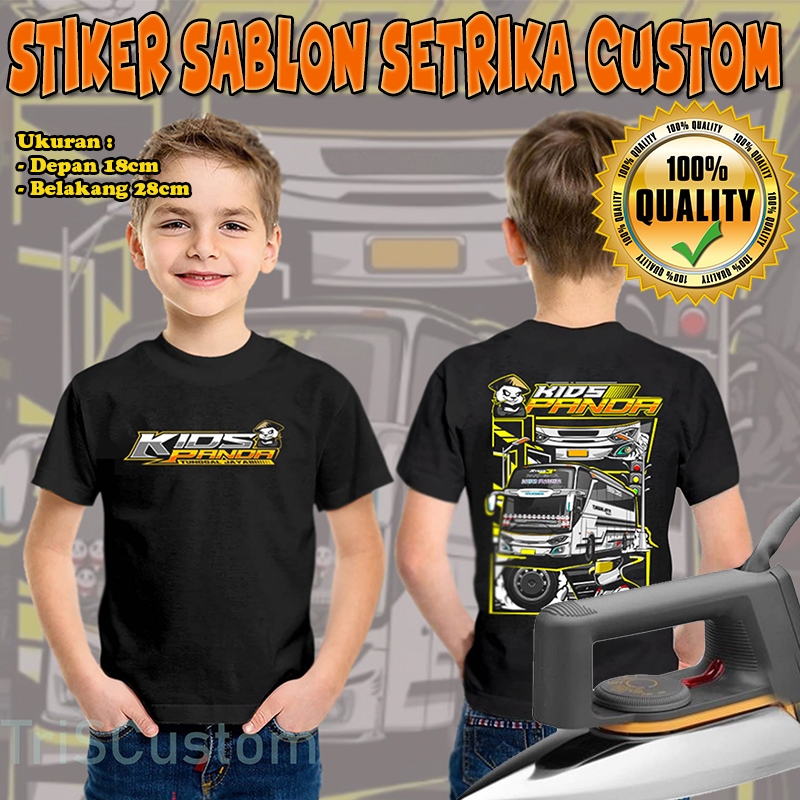 Stiker Sablon Setrika Bus Basuri Stiker Sablon Setrika Custom Terbaru