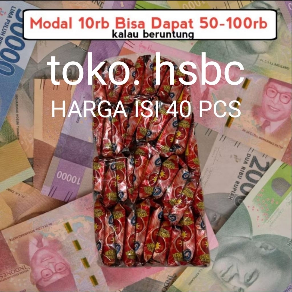 SNACK STICK CINTA BERHADIAH JIKA BERUNTUNG 40pcs