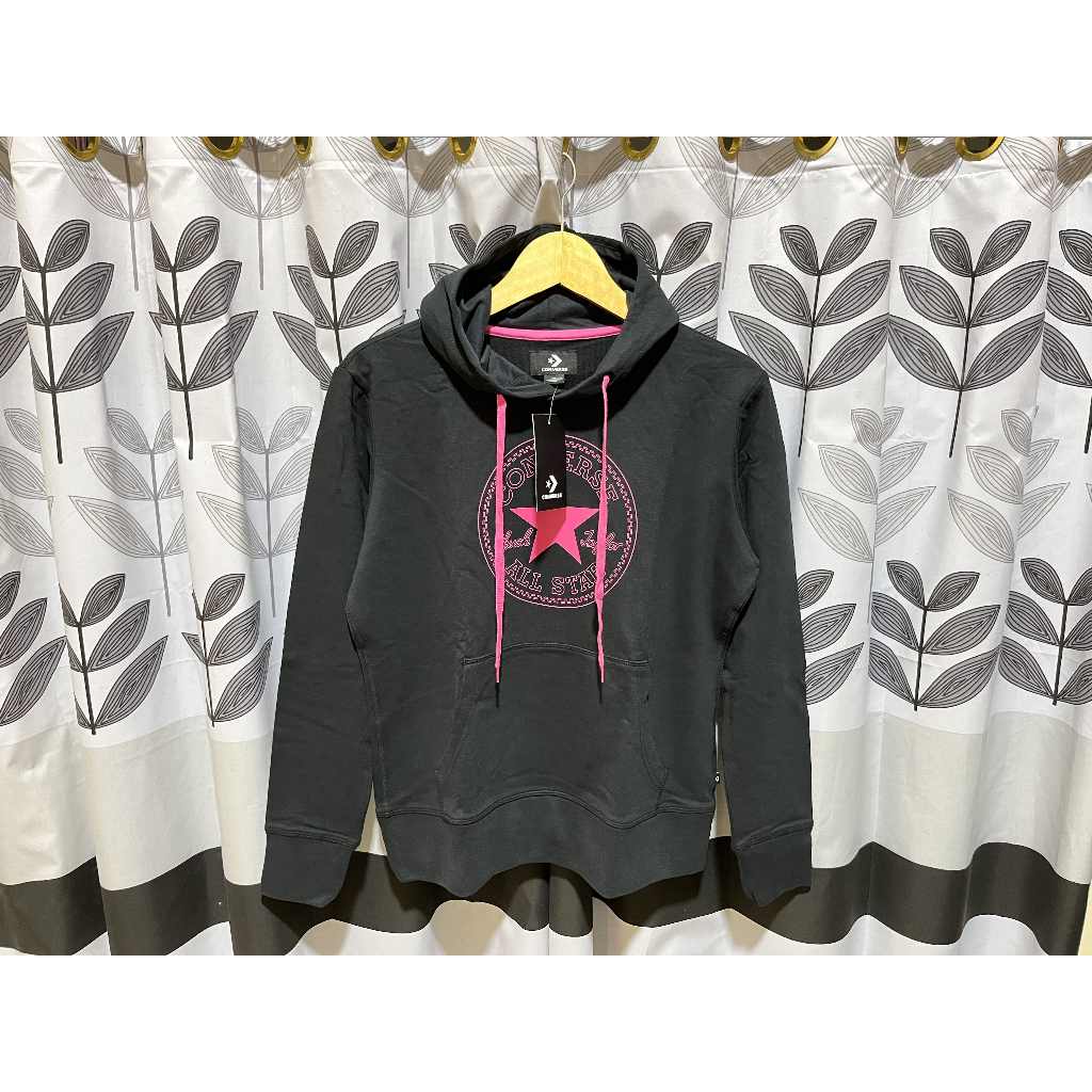 Converse hoodie logo pink Chuck Patch CONLJ1129001 Original