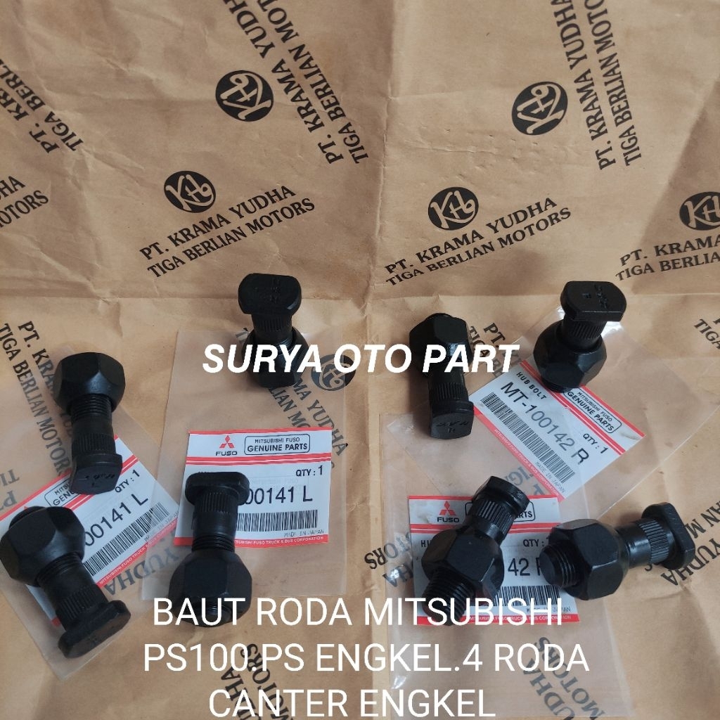 BAUT RODA MITSUBISHI PS100 PS ENGKEL 4 RODA CANTER ENGKEL
