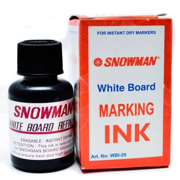 REFILL SPIDOL PERMANENT SNOWMAN / TINTA REFILL PERMANENT SNOWMAN