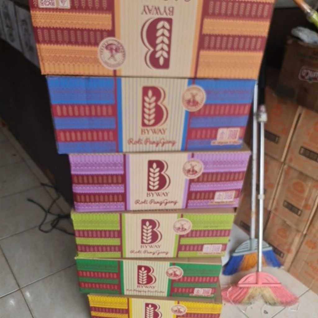 Roti Panggang Byway, Roti Petak Byway, Roti Byway Panggang, Roti Tawar Panggang 10 pcs