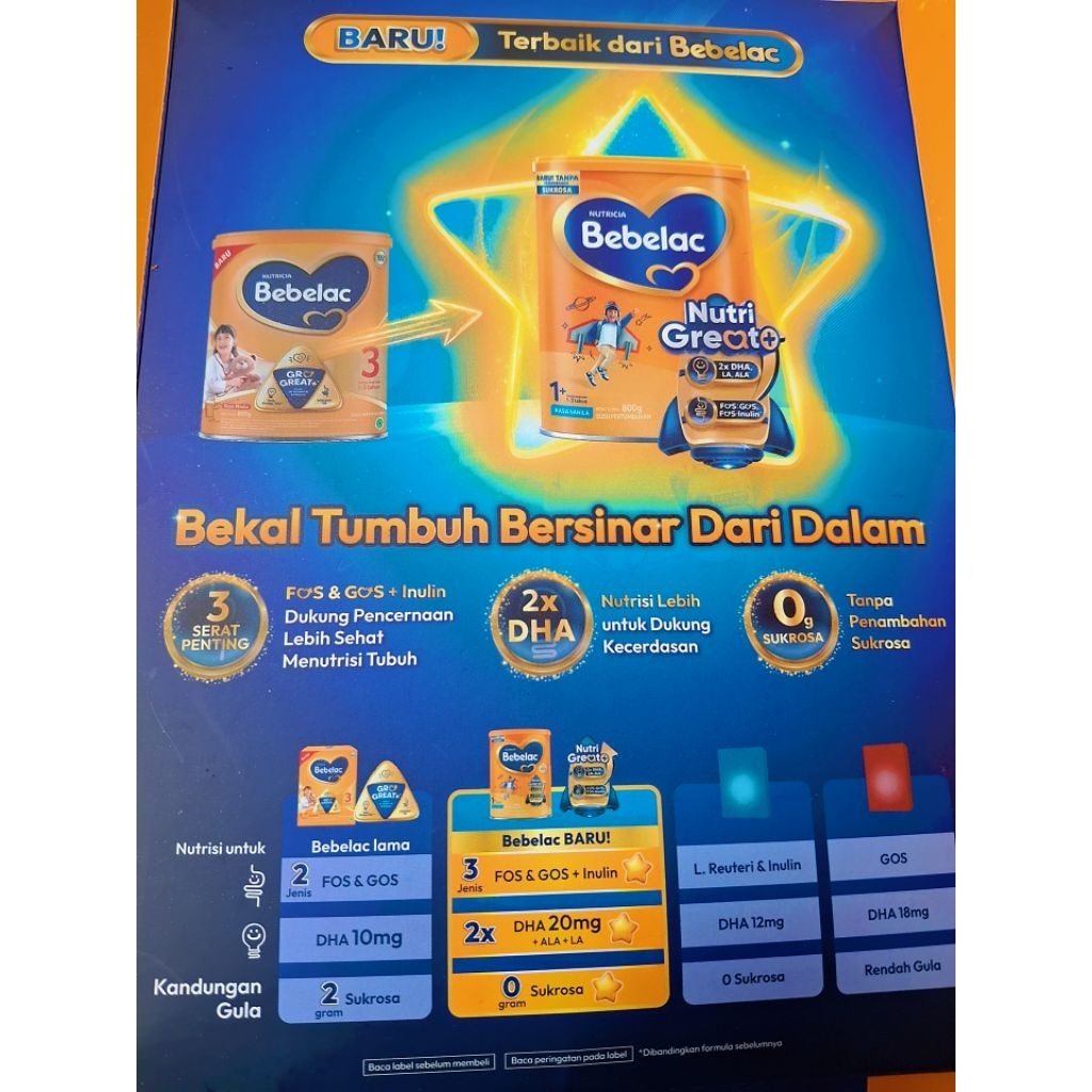BEBELAC BARU 0% SUKROSA (1-3t)