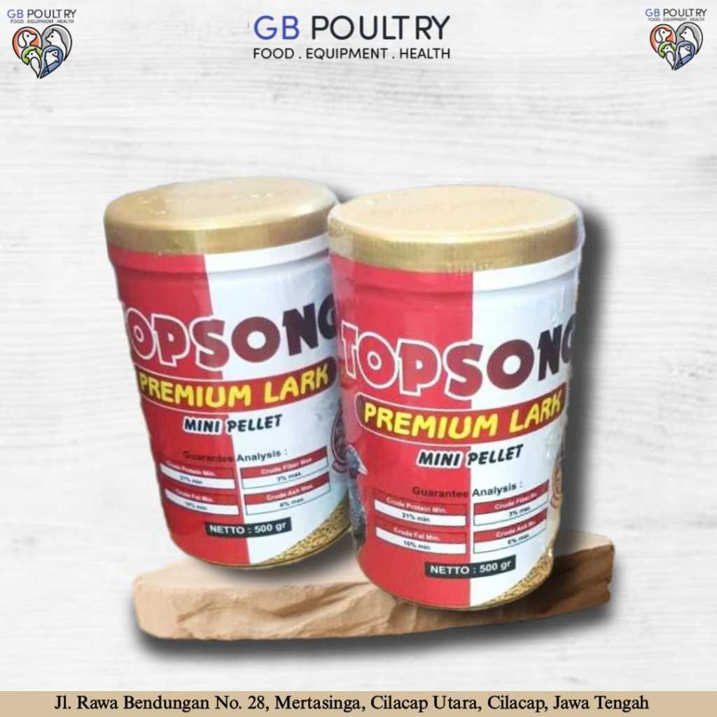 Topsong Premium Lark 500gr High Protein Multivitamin