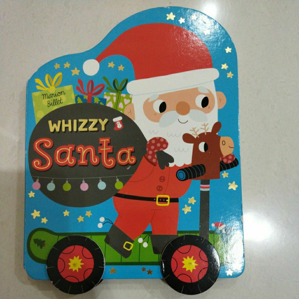 PRELOVED BUKU CERITA ANAK WHIZZY SANTA CAMPBELL