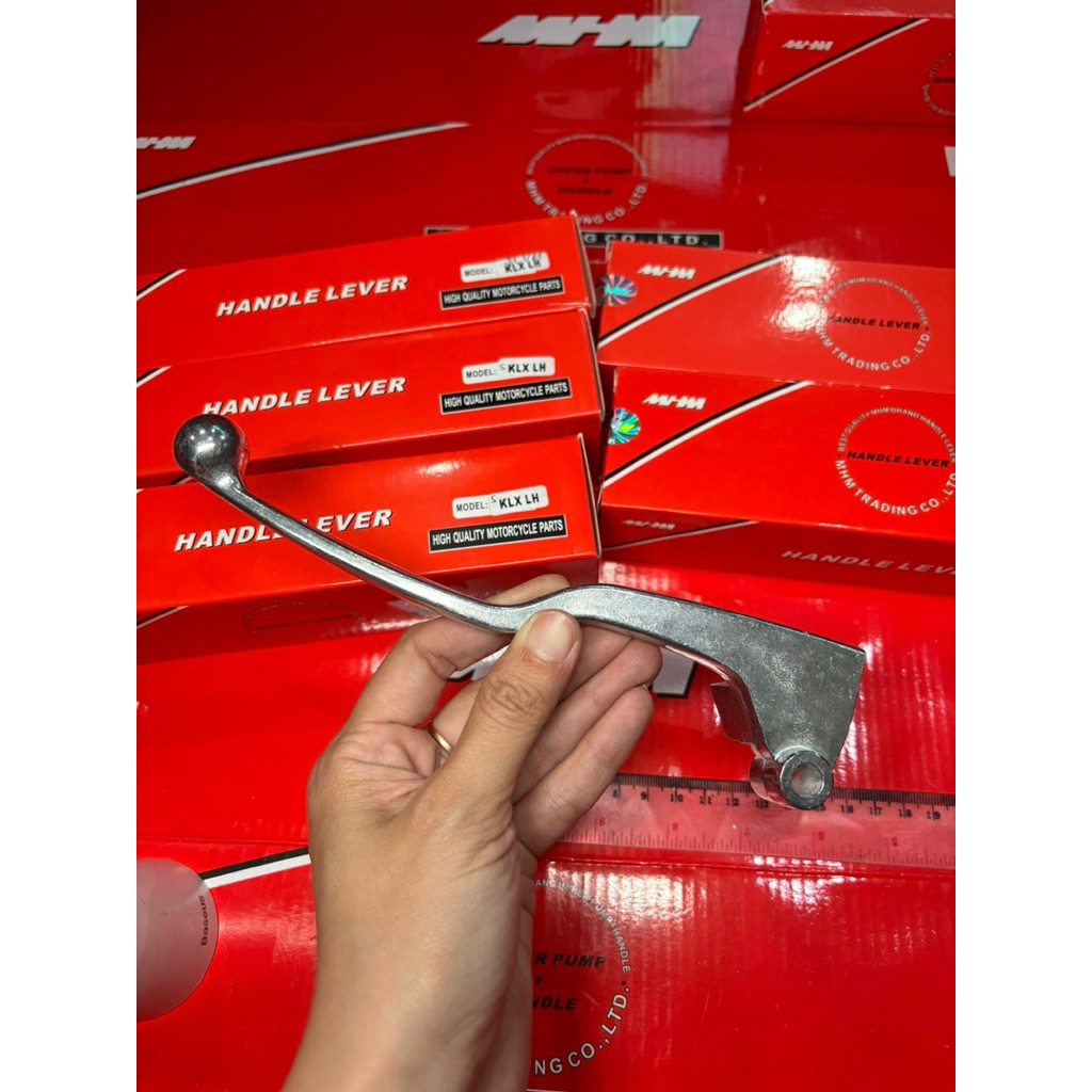 MHM handle lever lh klx chrome handle kopling klx chrome handel kopling klx