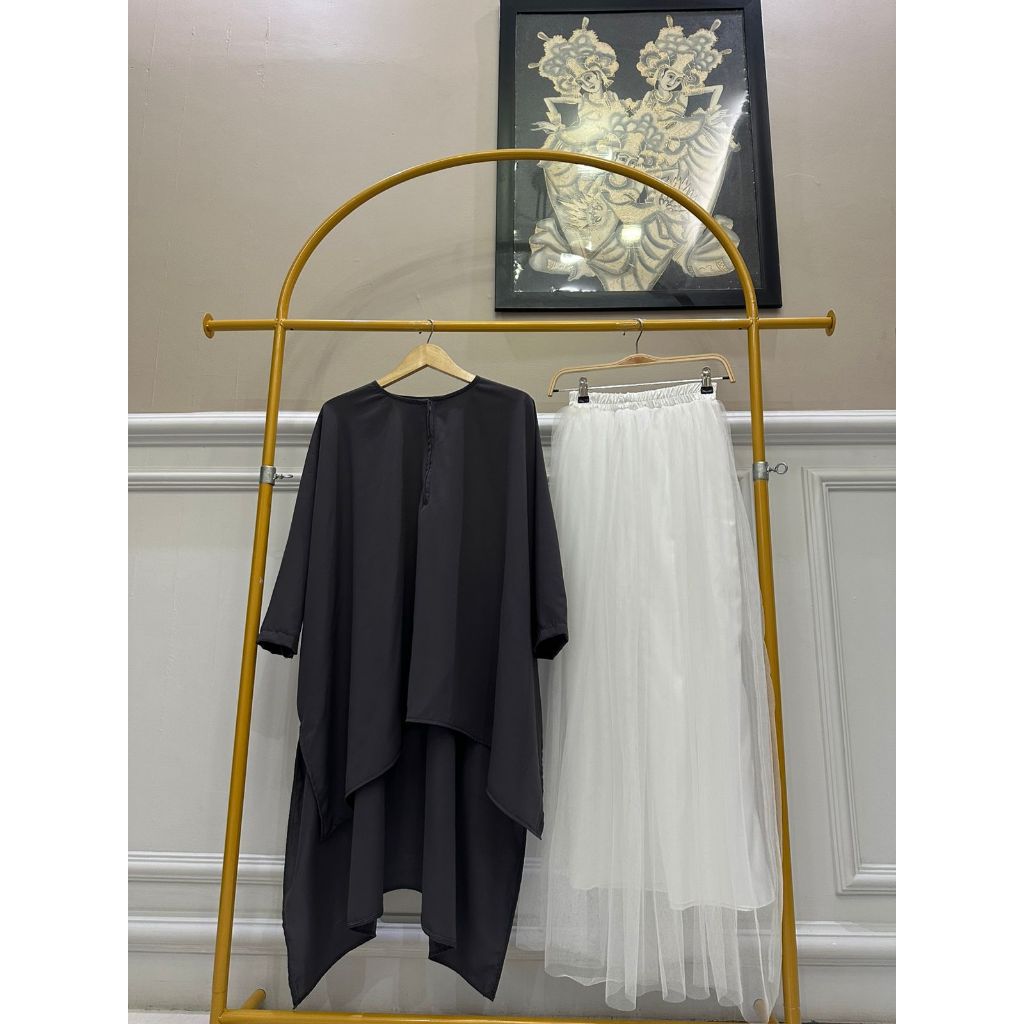 Aisy - Zayana Set Tunik Rok Tutu Busui Friendly