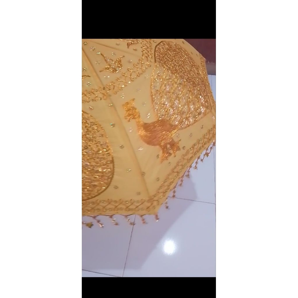 payung hias kasab mewah aceh