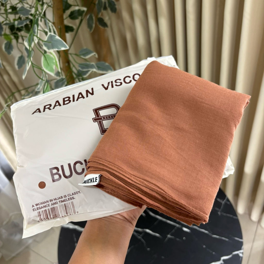 PASHMINA ARABIAN VISCOSE BUCKLE SCARVES 70x175CM - Dewits Collection