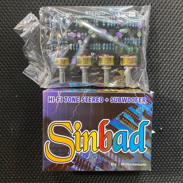 TONE CONTROL STEREO + SUBWOOFER SINBAD TONE STEREO