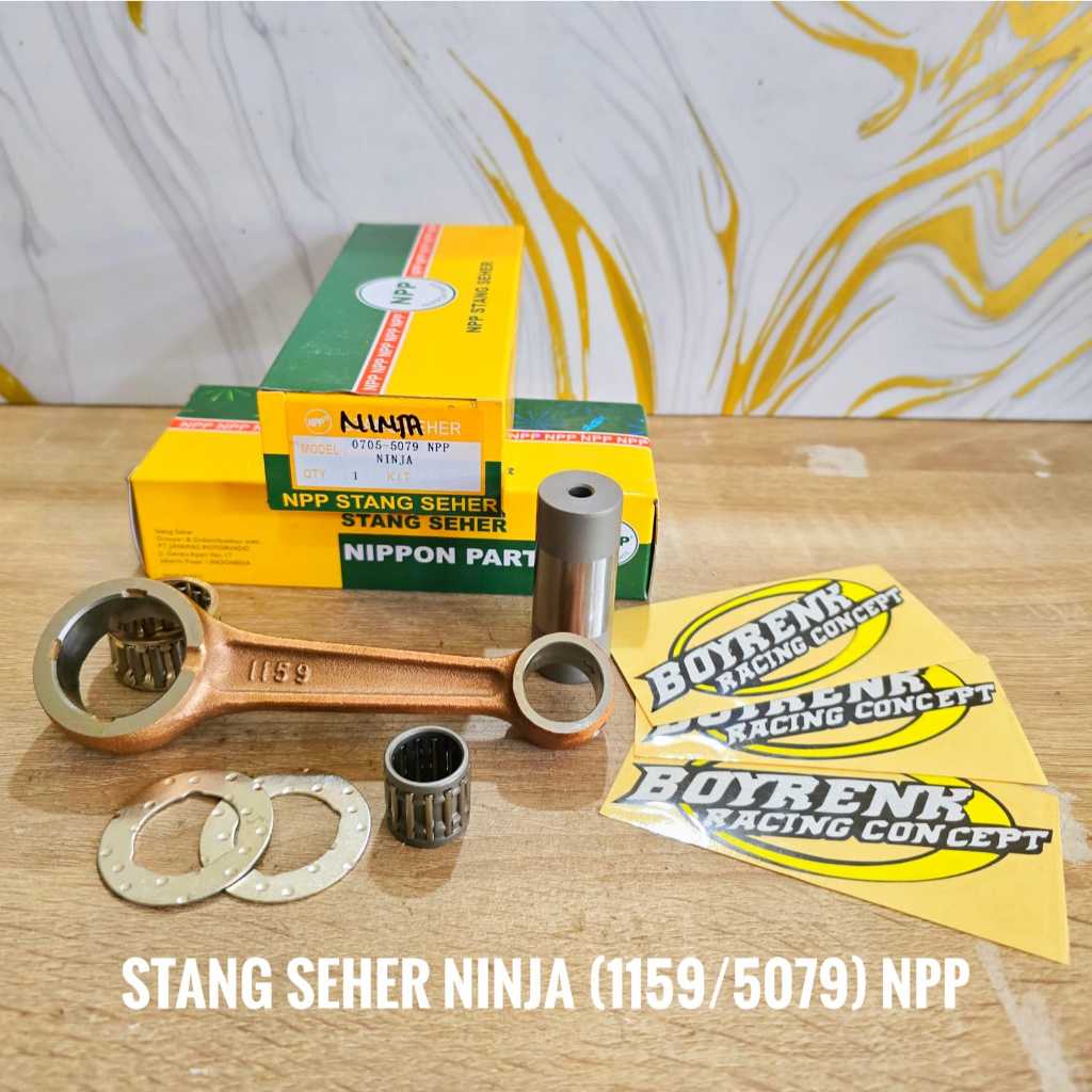 CONROD KIT STANG SEHER NINJA R 1159 NPP - BOYRENK RACING CONCEPT
