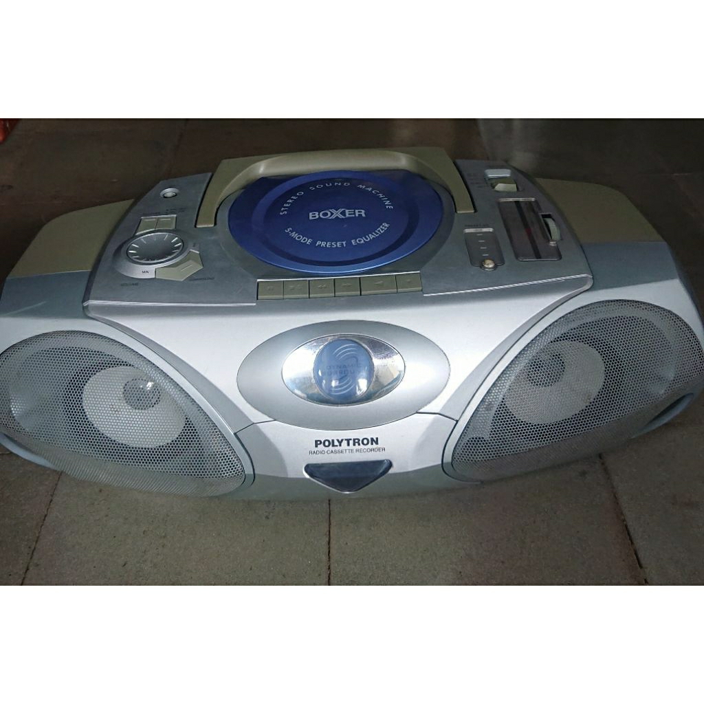 Compo POLYTRON Boxer BX500i (Modif Bluetooth, tape dan radio)