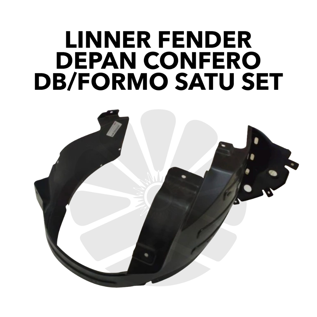 LINNER FENDER DEPAN CONFERO DB/FORMO SATU SET KANAN & KIRI