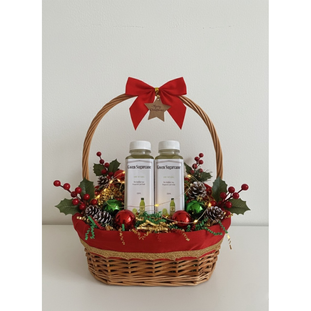 Healthy Sugarcane Pressed Juice Christmas/New Year Hampers