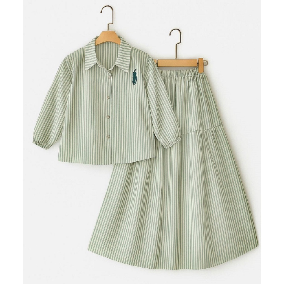 Setelan Anak Cewek Umur 2-15 Tahun Oneset Lebaran 2026 Onset Anak Tunik Stelan Perempuan Umur 6-10Th