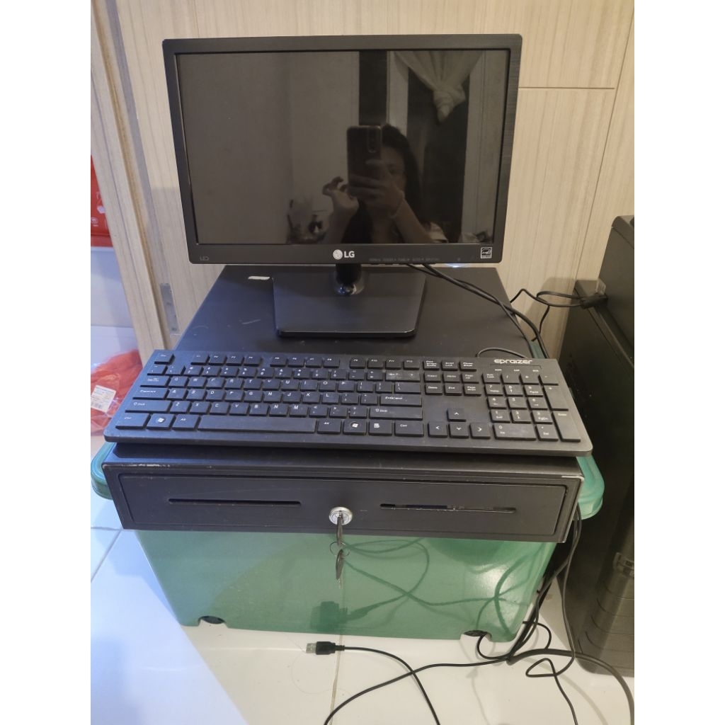 PC kasir ,PRINTER EPSON,barcode scaner