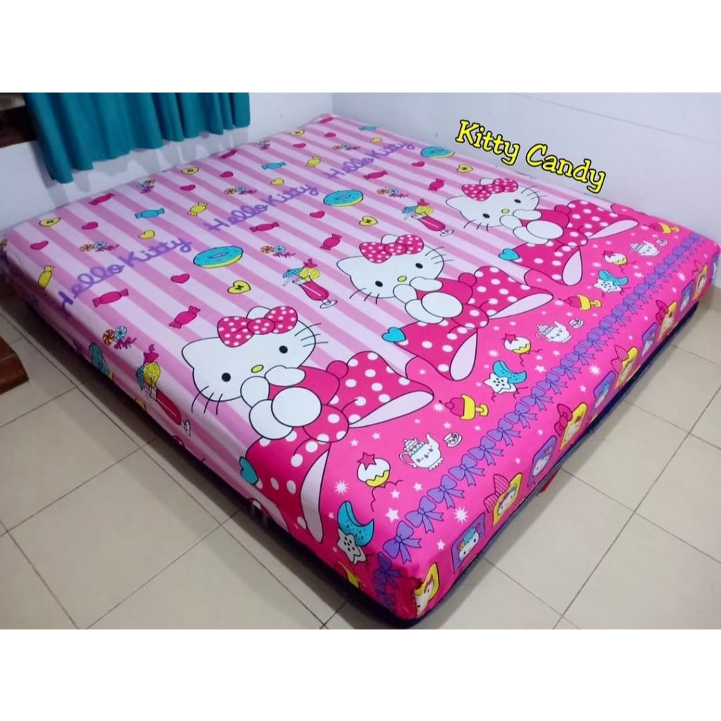Sprei Hello Kitty uk. 120, 160,180, 200