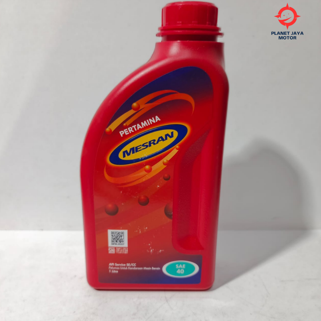 [MESRAN] Oli Mesran SAE 40 1Liter/Oli mesin motor Bebek 4Tak