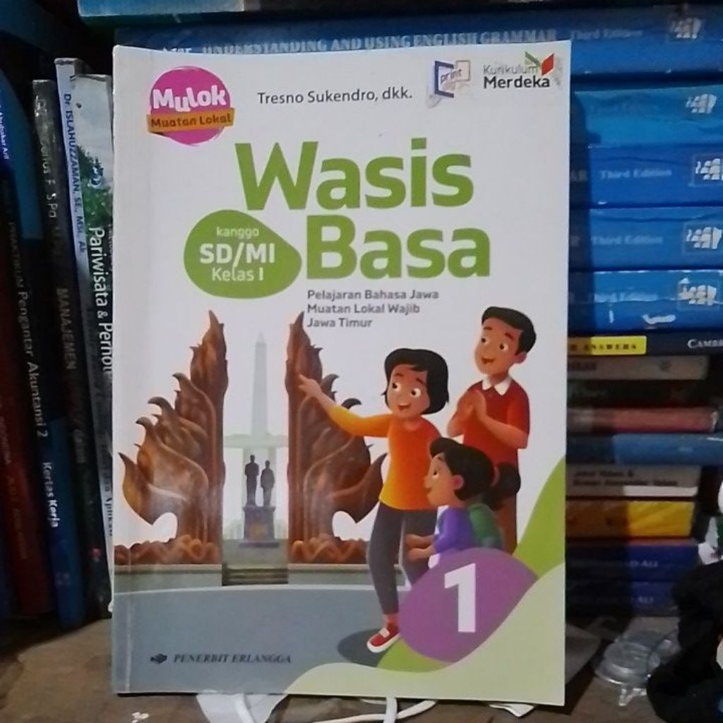 Wasis Basa Jawa Kanggo SD/ MI Kelas 1 ,Pelajaran Bahasa Jawa Muatan Lokal  Wajib Jawa Timur