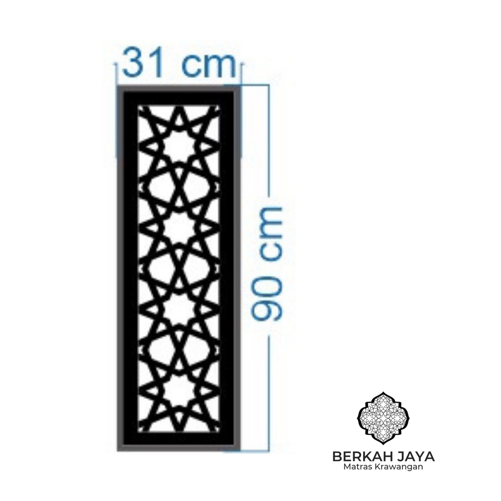 cetakan krawangan masjid best seller / cetakan krawangan masjid bahan elastis