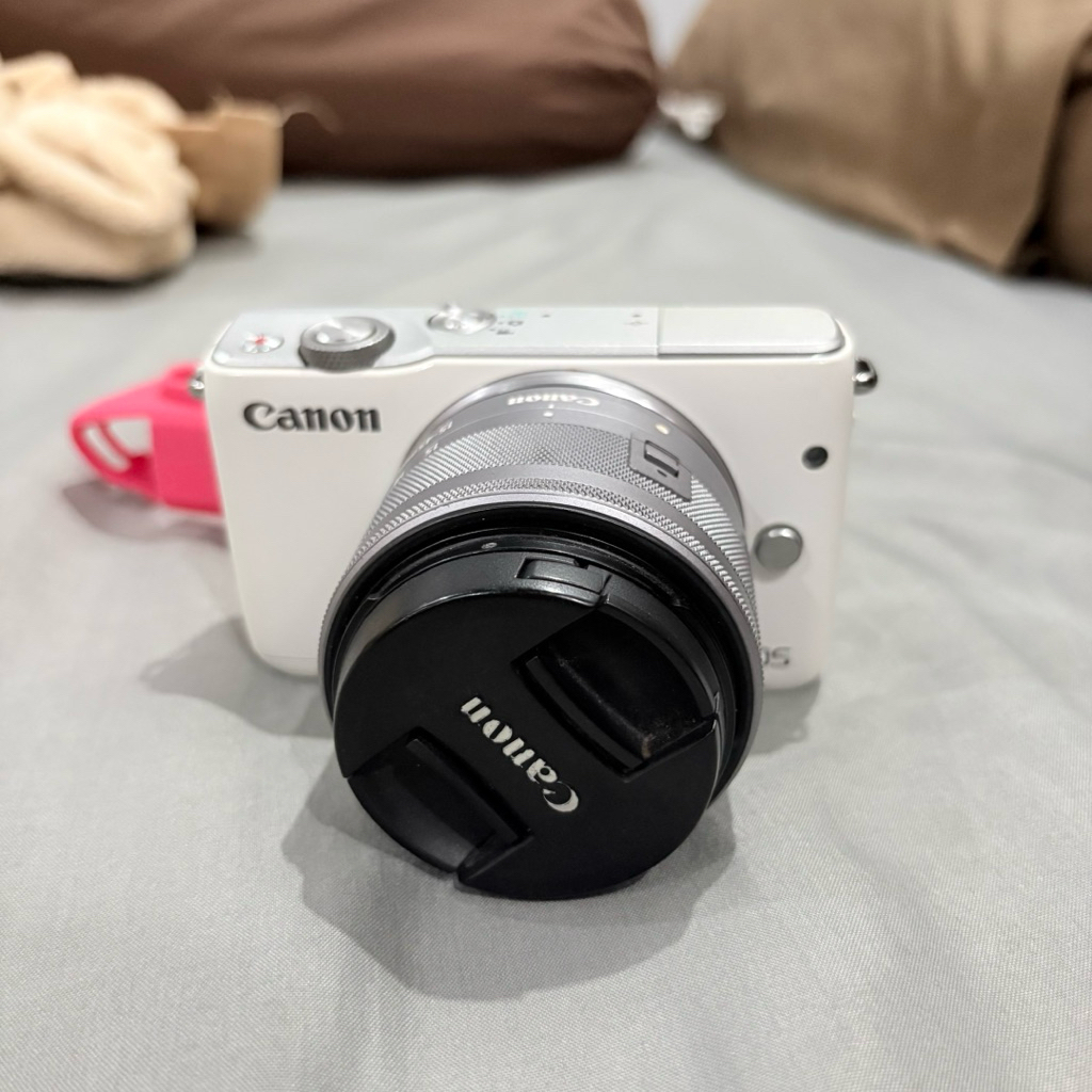 canon eos m10+lensa second