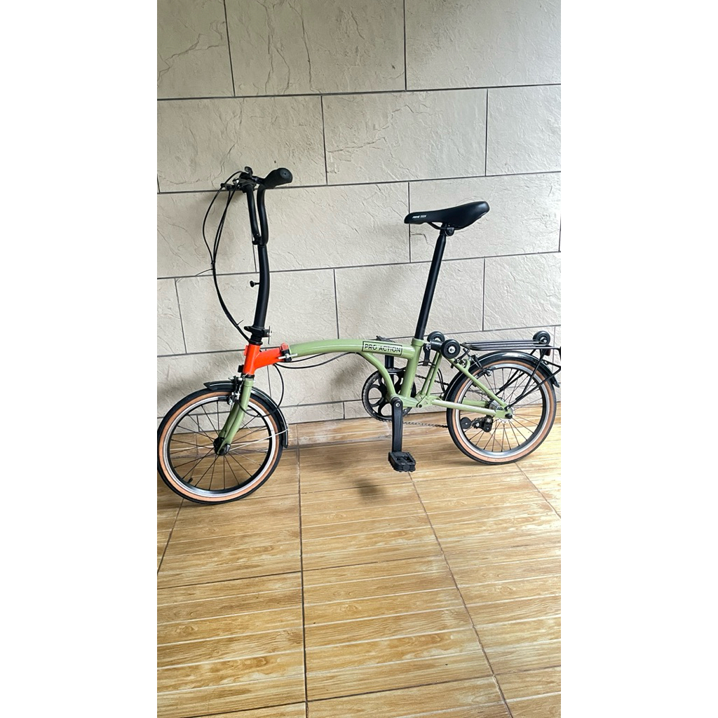 (MURAH) Sepeda Lipat PRO ACTION Parrot 5 Speed Folding Bike