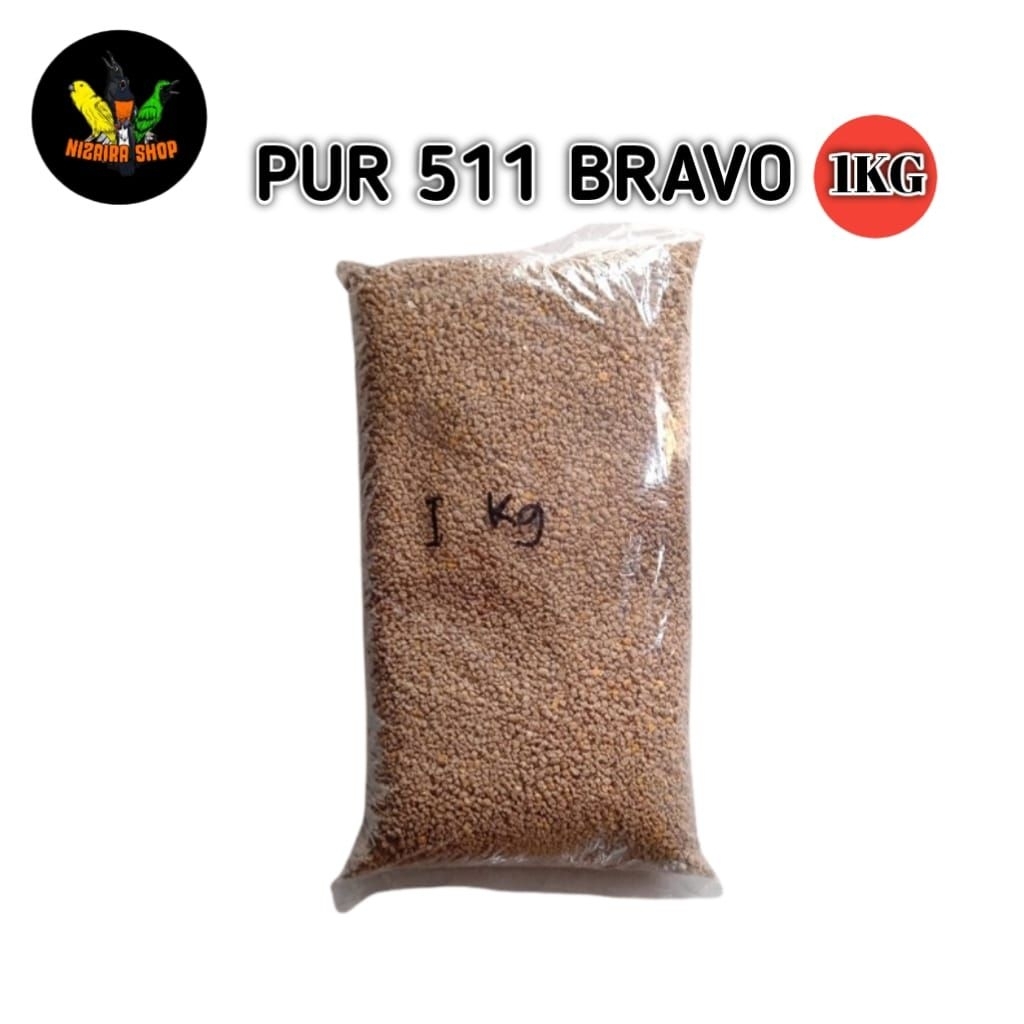PUR 511 BRAVO Pakan Untuk Mempercepat Pertumbuhan Anak Ayam Usia 1 - 21 hari - 1kg