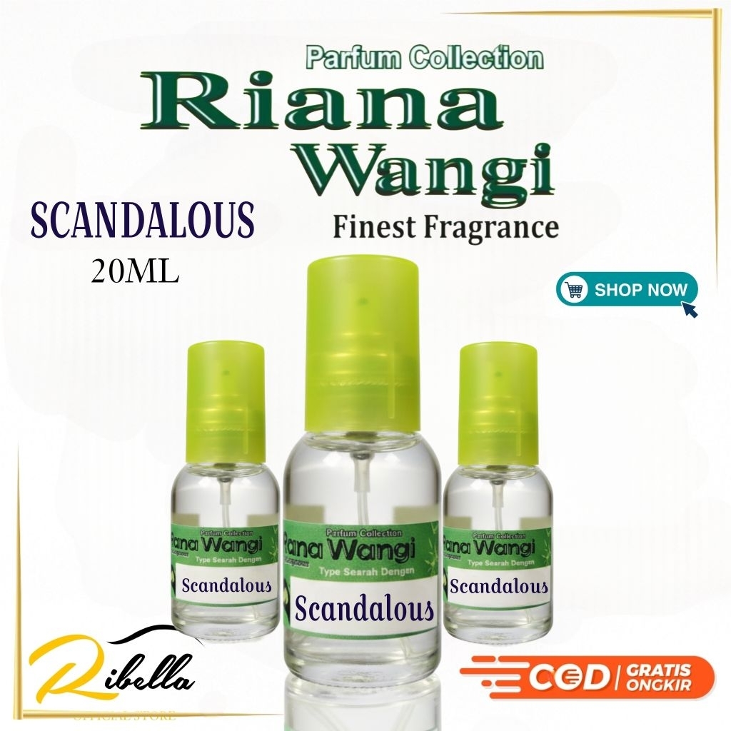 Riana Wangi Cirebon Scandalous Parfume Pria Wanita Best Seller