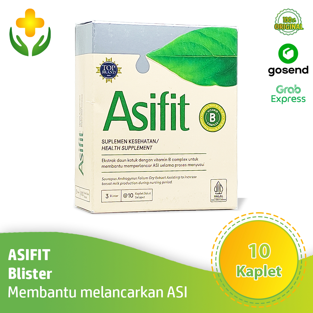 Asifit - Suplemen Pelancar ASI | Esktrak Daun Katuk