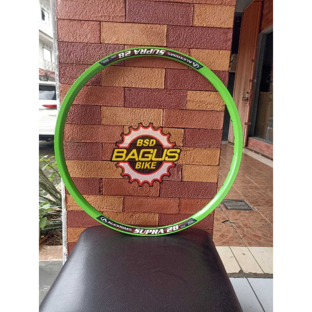 Alex Rims 26" Supra 28 Green