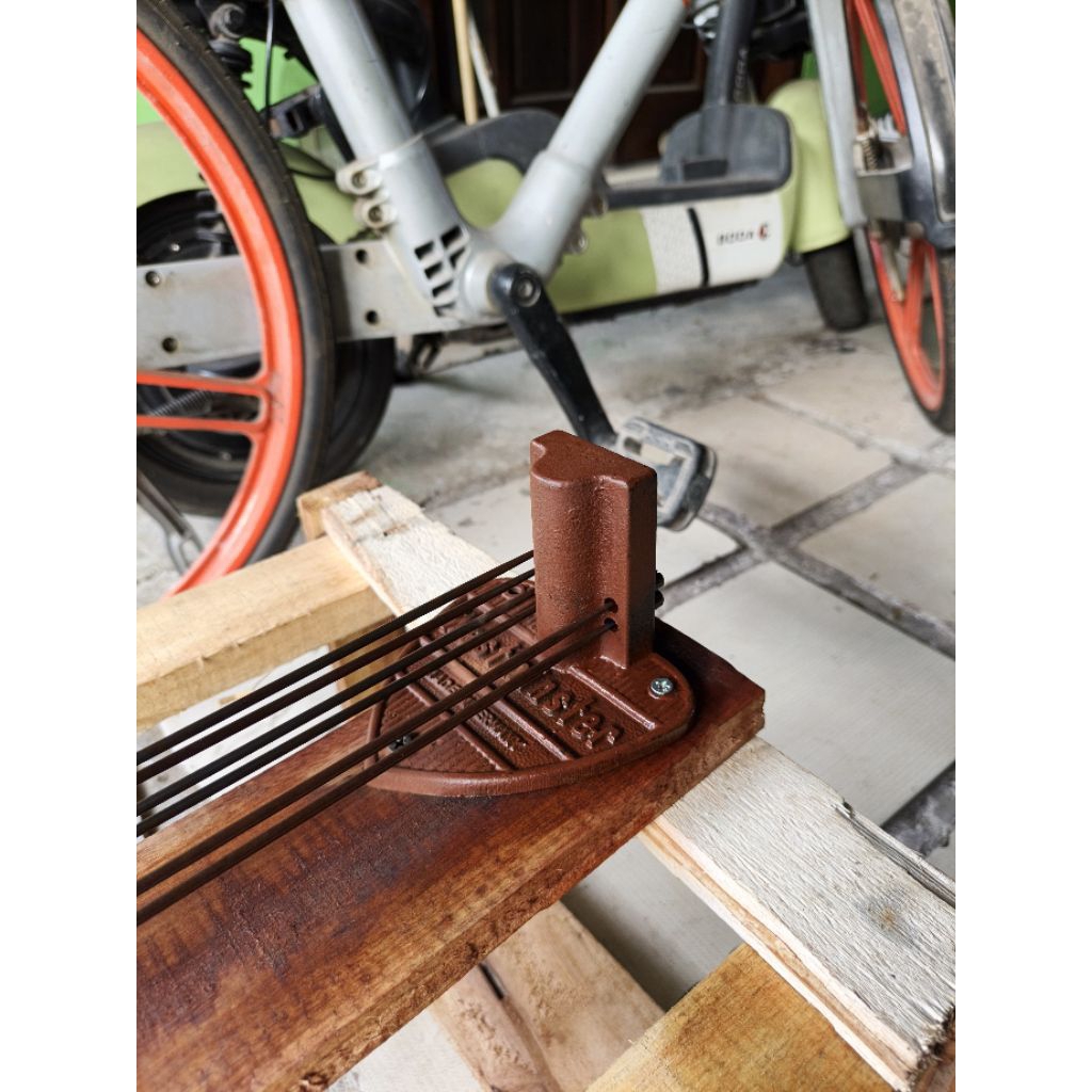 Jam Dinding - Senar Lidi Jam Mauthe melodi Kiri