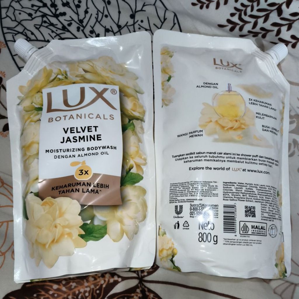 Sabun Mandi Cair Lux Sabun Lux Cair Kemasan 800ml