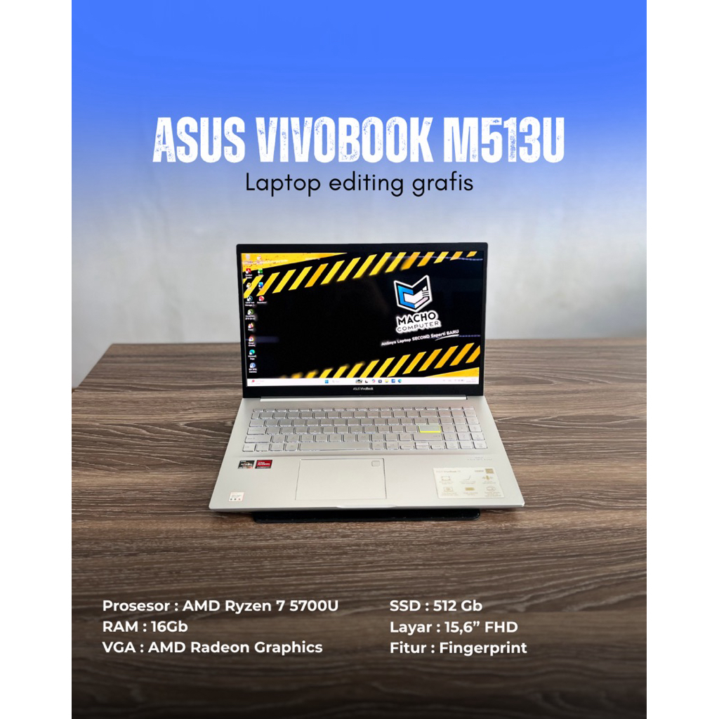 Asus VivoBook M513U Ryzen 7 5700U