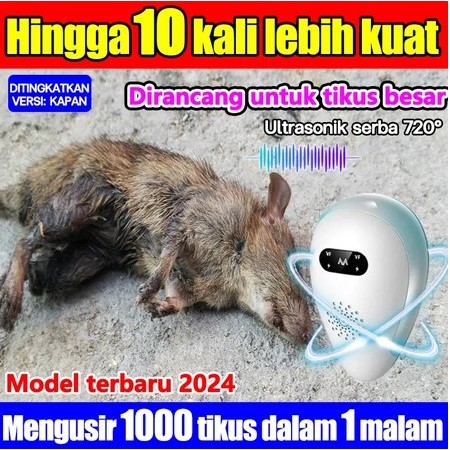 NOLASTEV - Alat pengusir tikus alat pengusir tikus ultrasonic Mengusir tikus kecoa nyamuk